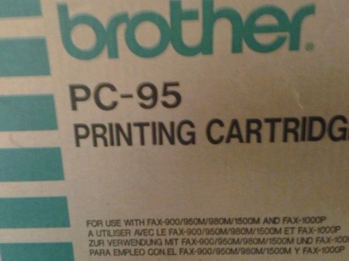 BROTHER  PC-95 Printng Cartridge with 6 ribbons