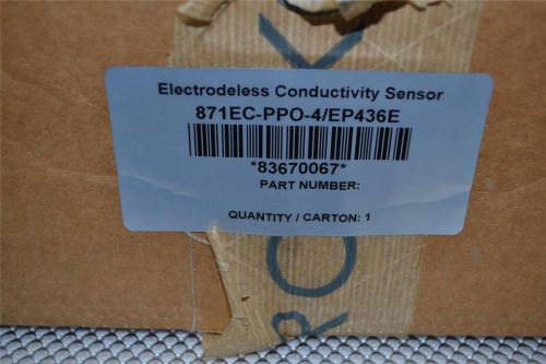 ONE NEW FOXBORO 871EC Electrodeless Conductivity Sensor  871EC-PPO-4/EP436E