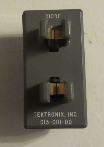 Tektronix Curve Tracer Axial Lead Diode Adapter 013-0111-00