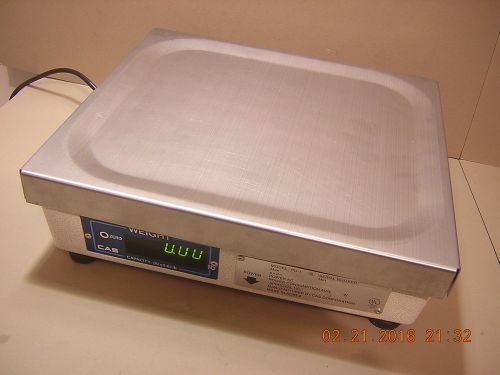 CAS PD-1 ECR INTERFACING 30# (.01# RES&#039;N) DELI FOOD MEAT SHIPPING WEIGHT SCALE