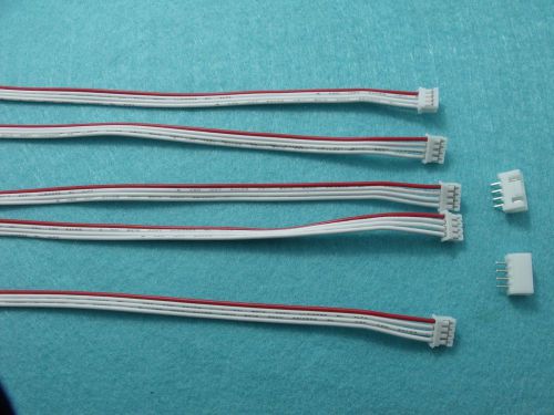 10 sets 2.00mm 4 pin Connector Plug with wire Male Connector wire Connector new