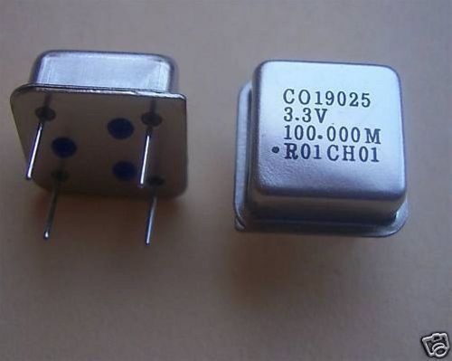 RALTRON CRYSTAL OSCILLATORS 100 MHZ 3.3VOLT (10 PCS)