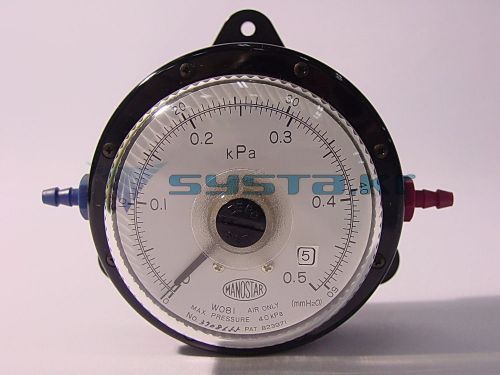 MANOSTAR W081 Pressure Gauge / 823971 / Max Pressure 40kPa