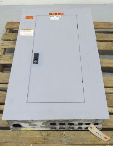 General electric ge aqf3301abx breaker 125a 120/208v distribution panel b313254 for sale