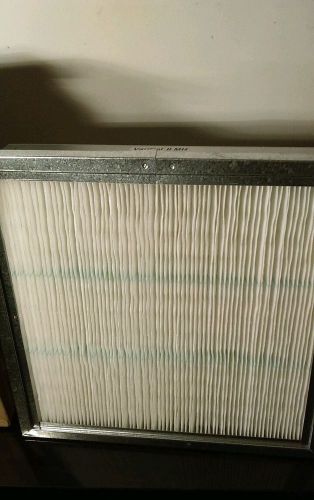 Aaf 2pk varicel ii mh extended surface mini-pleat merv 15 air filter 20x24x4 new for sale