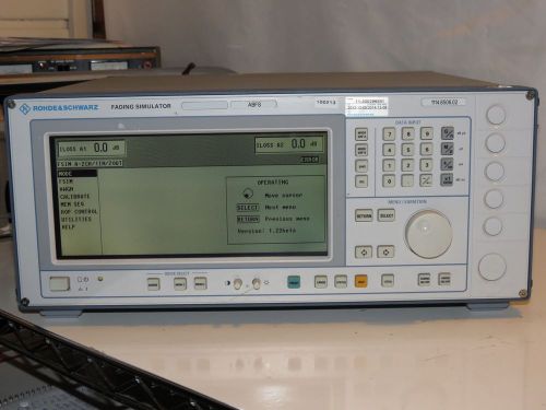 Rohde &amp; Schwarz BaseBand Fading Simulator ABFS-B1 1115.0009.02 &amp;  B49