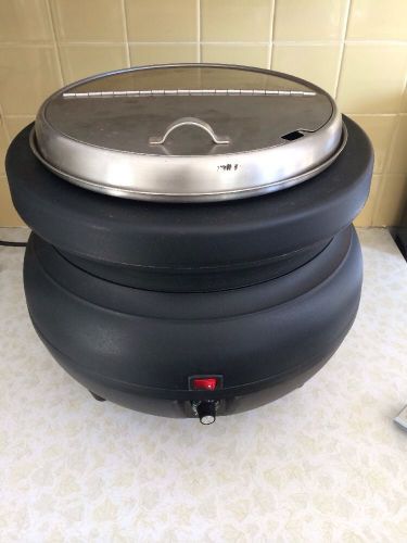 Adcraft - SK-500W - 11.4 Qt. Soup Kettle Warmer Chili Beans Stews Used