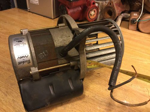 Beckett oil burner pump motor model 707502 p/n 21805r 3-1/2 x 4-1/4 fan  115v for sale