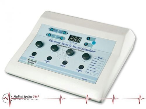 New nerve muscle stimulator (nms – 498) microcomputer controlled digital unit for sale