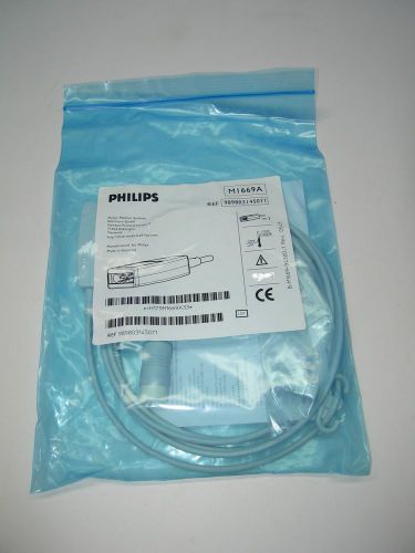 New OEM Philips M1669A 3 Lead EKG ECG Cable 12 Pins Agilent Hewlett Packard HP