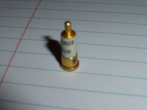 1N25 DIODE  NEW  IN LEAD CONTAINER