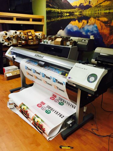 Roland rs 640 wide format printer for sale