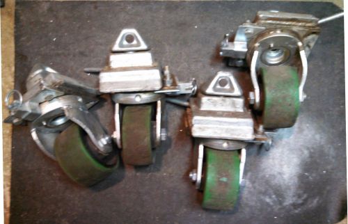 Casters for ISO or Conex Shipping Container