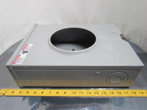 Milbank u8173-xl-kk-blg meter socket enclosure box type 3r 200 amp 1ph ser u-200 for sale