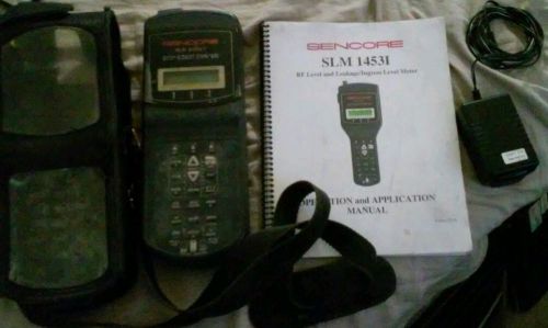 Sencore SLM 1453I 5-870MHz RF Level Leakage Signal Meter Analyzer