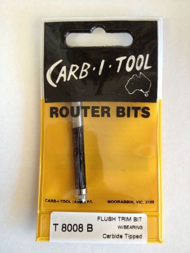 Carb-i-tool t 8008 b 6.35mm x  1/4 ” carbide tipped flush trim router bit for sale
