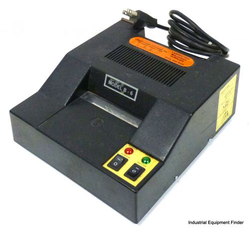 Credit Card Systems CCS Plastech Model B-6 Laminating Machine