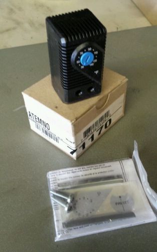 NEW HOFFMAN A-TERMNO 71170 THERMOSTAT, N.O. 15 AMPS @120V AC, 10 AMPS @250V AC.