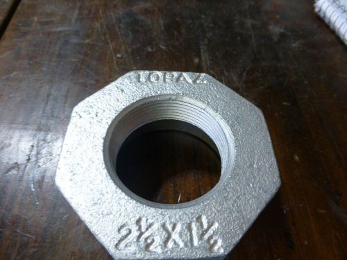 Topaz Hex LOT OF SIX Cast Iron Reducing 2 1/2 - 1 1/2 inch