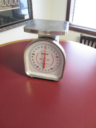 Rubbermaid pelouze yg800r 50 lb. mechanical portion control scale - no reserve - for sale