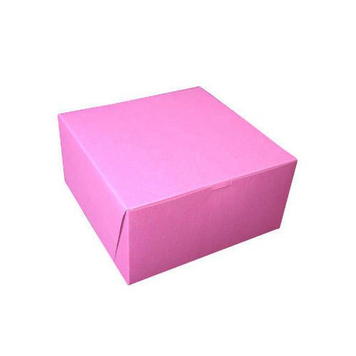 SCT® 5&#034; x 10&#034; Tuck-Top Bakery Boxes in Pink