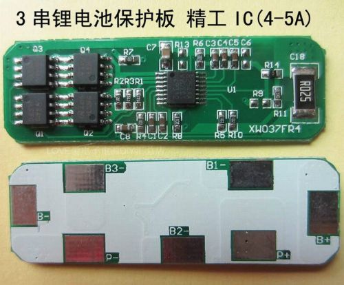 2pcs 4-5A PCB Charger for 3 Packs 3.7V Li-ion Li Lithium 18650 Recharge Battery