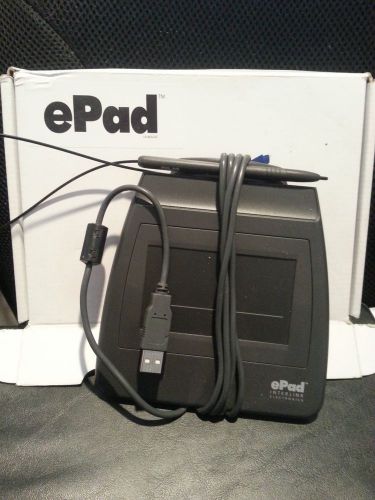 Epad Ink electronic signature pad vp-9801 USB Capture acrobat Word
