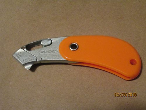 Phc pocket safety cutter orange quickblade, springback folding psc2-400 for sale