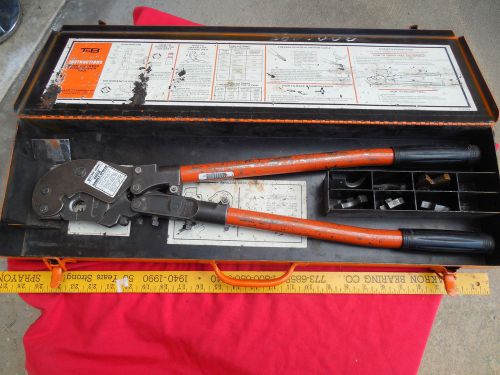 Thomas Betts  TBM 6....CRIMPING TOOL  WITH DIE SETS