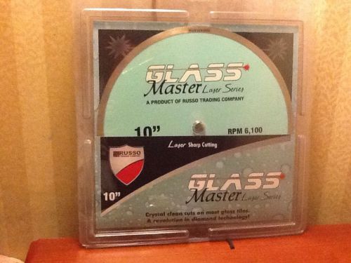 NEW 10&#034; Tile Saw Blade ( Master Lazer Series Glass Tile Blade )