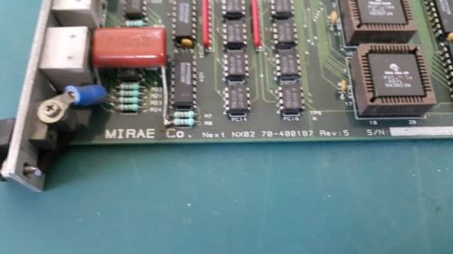 MIRAE CONTROLLER BOARD NX02 REV.5