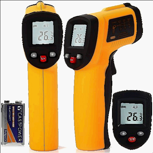 380 f to c for sale, New noncontact digital lcd ir infrared thermometer laser temperature gun pointer