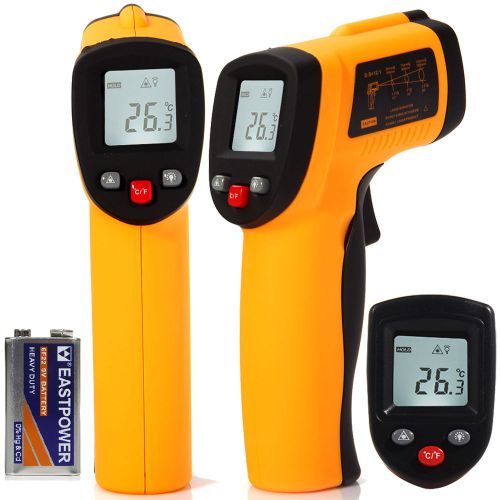 New noncontact digital lcd ir infrared thermometer laser temperature gun pointer for sale