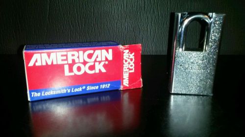 American Lock® 1-3/4&#034; Solid Steel Shrouded Padlock A5300