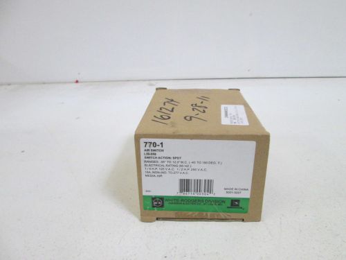 WHITE-RODGERS AIR SWITCH 770-1 *NEW IN BOX*