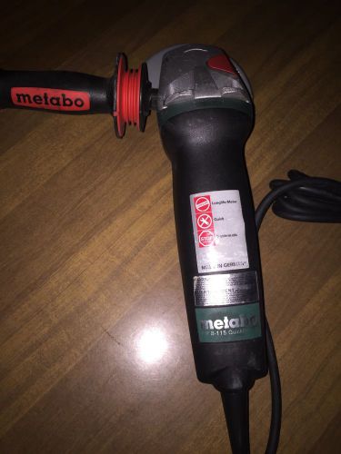 Metabo Grinder 4-1/2&#034; Wp8-115 Paddle Switch Non Locking New Out Of Box Never Use