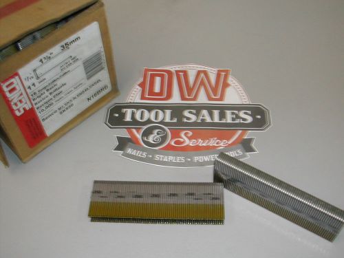 Made in usa senco n16brb 16 gauge 7/16 crown 1 3/8 length (10,000) staples for sale