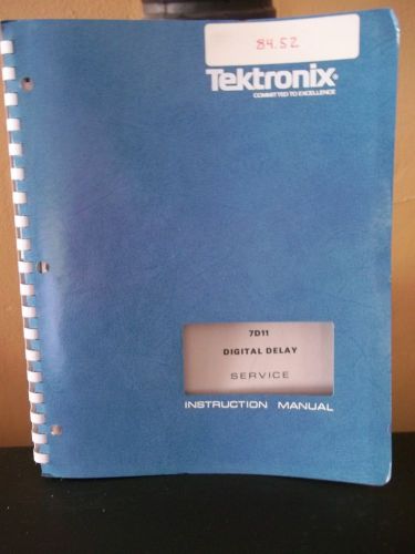 Tektronix Service Instruction Manual -  Digital Delay 7D11