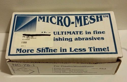 Micro mesh kit
