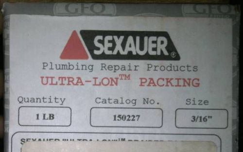 3/16&#034; Sexauer Ultra-lon Plumbing Packing