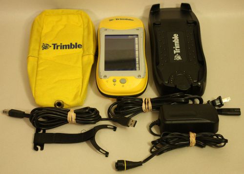 Trimble GeoXT Geo XT GeoExplorer Cradle Case AC Adapter Complete TerraSync