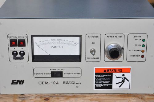 ENI MODEL # OEM - 12A , TESTED AND WORKING CONDITION
