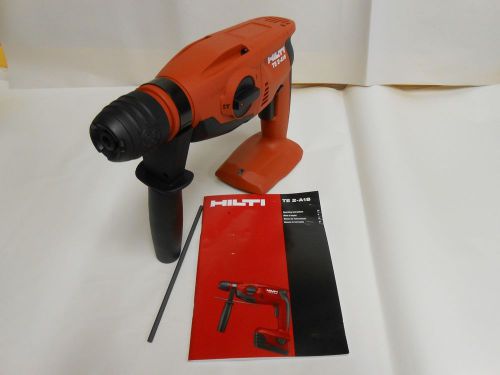 New hilti te 2-a18 cordless rotary hammer for sale