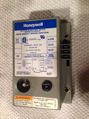 HONEYWELL S87D DIRECT SPARK IGNITION