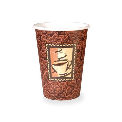 Dixie hot paper cup in brown for sale