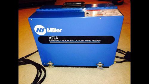 Miller  xr-a  controler  extended  reach  air  cooled  wire  feeder &amp; xr30a gun for sale