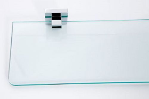 600 MM LINSOL QUANDO HIGH QUALITY SHOWER GLASS SHELF - BATHROOM ACCESSORIES