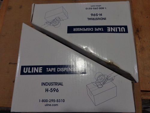 U-LINE H-596 3&#034; TAPE DISPENSER, SET OF 2, NEW IN ORIGINAL BOXES