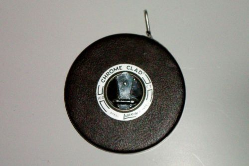 Lufkin 100&#039; Chrome Clad Anchor steel tape measure