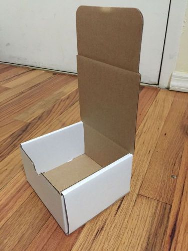 12 pack 5&#034; x 5&#034; x 3&#034; White Tuck Top Shipping Boxes